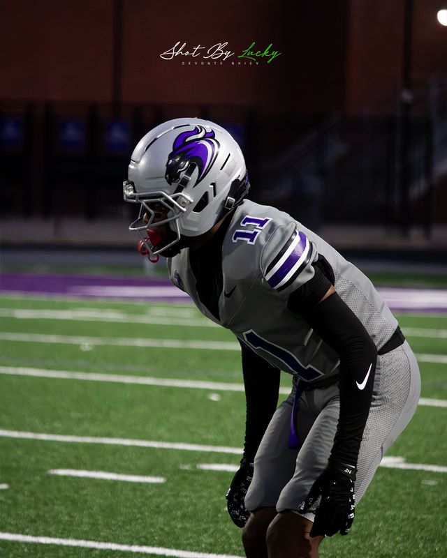 Set low at the line, a second before the snap
